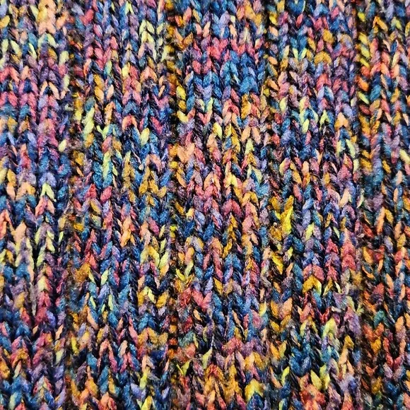 Dressbarn Asymmetrical Turtleneck Collared Sweater Size Med - Picture 9 of 9